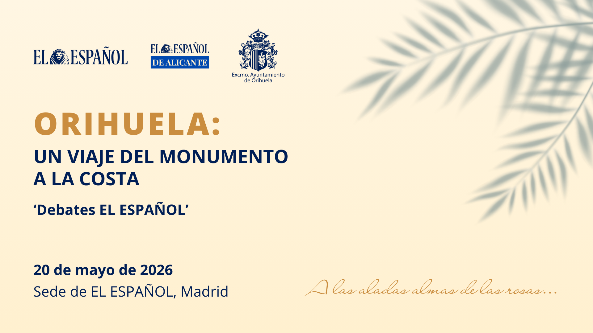 ORIHUELA: UN VIAJE DEL MONUMENTO A LA COSTA